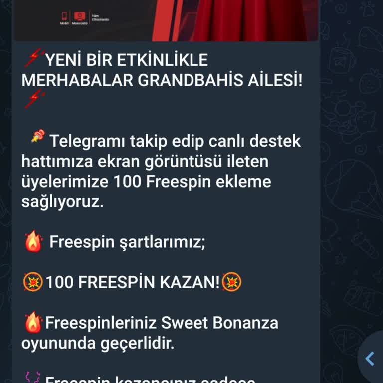 Telegram'da Vaat Edilen 100 FreeSpin Verilmedi