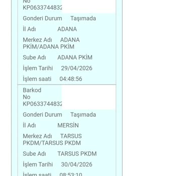 PTT Kargo Gecikmesi Ve İletişimsizlik Nedeniyle Siparişim Şubede Bekliyor