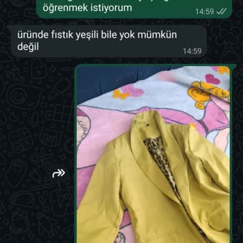 Kapıda Ödeme İle Alınan Ceketlerde Renk Ve Kalite Uyuşmazlığı, İade Talebi Reddedildi