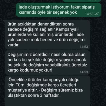 Kapıda Ödeme İle Alınan Ceketlerde Renk Ve Kalite Uyuşmazlığı, İade Talebi Reddedildi
