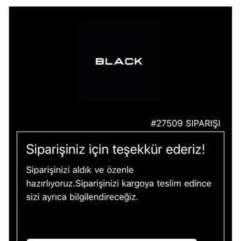 Black Fashion Kargo Gecikmesi, İade Şüphesi ve Zor İletişim