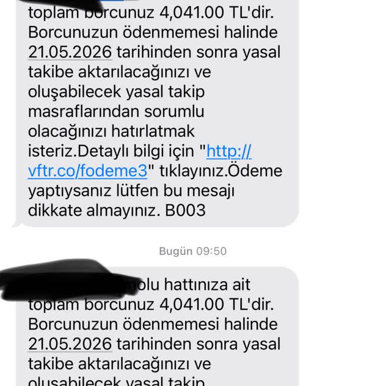 Vodafone'un Taksit Seçeneği Sunmaması Müşteriyi Hayal Kırıklığına Soktu