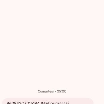 Klon IMEI Uyarısı Aldığım Yeni Telefon İçin Ücret İadesi Talebi