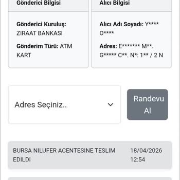 Ziraat Bankası Kartı 17 Gün Sonra Hâlâ Teslim Edilmedi