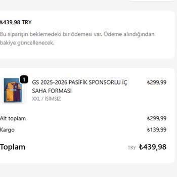 Kapıda Ödemeyle Formanın Gönderilmemesi Ve Satıcının İlgisizliği