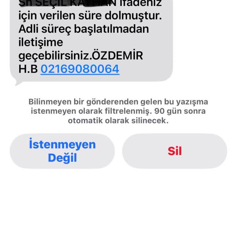 Yanıltıcı Yasal Tehdit Ve Kişisel Veri Kötüye Kullanımı
