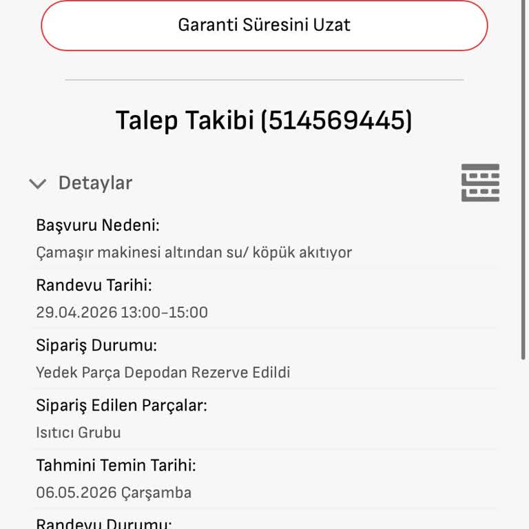 Arçelik Çamaşır Makinesinde Sürekli Su Kaçırma Ve Çözülmeyen Arızalar Nedeniyle Değişim Talebi