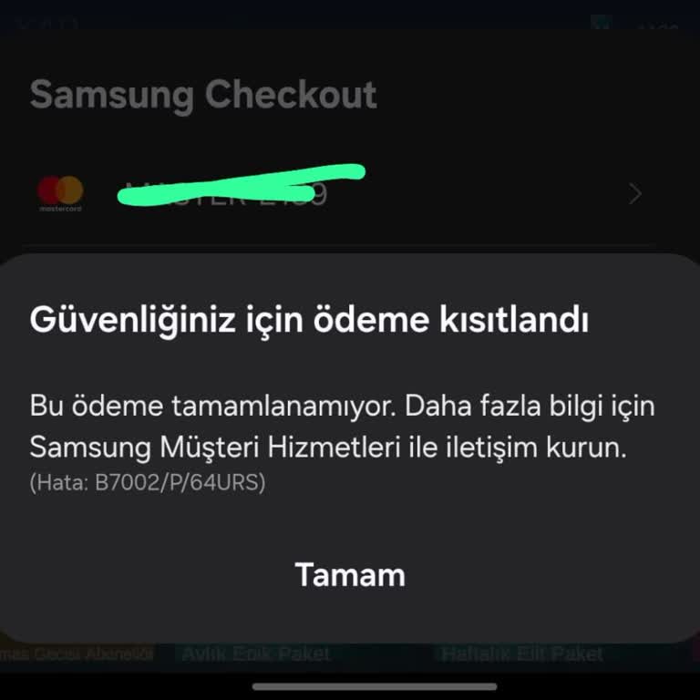 Galaxy Store’da Ödeme Kısıtlaması Sorunu Çözülmedi