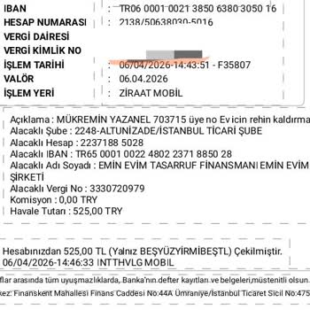 Eminevim’den Haciz Ve Rehin İşlemlerinin Kaldırılması Ve Ek Ücretlerin İptali Talebi