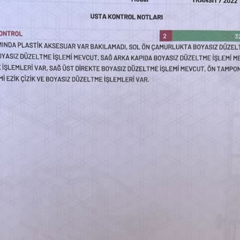 Ekspertiz Hatası Nedeniyle Değer Kaybı Ve 6.500 TL Ücret