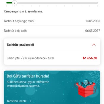 Söz Verilen Tarife Uygulanmadı, Müşteri Hizmetlerinden Çözüm Gelmedi