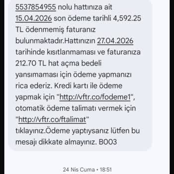 Onaysız İnternet Paketi Ve Limit Durdurma Servisi Kapatılması Nedeniyle Haksız Ücretlendirme