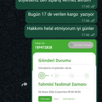 Söz Verilen Hızlı Teslimat Gecikti Ve Yanıt Yok