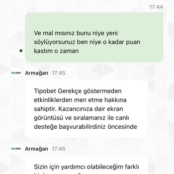 Keyfi Puan Kesintisi Ve Etkinlikten Men Kararı Açıklama Talebi