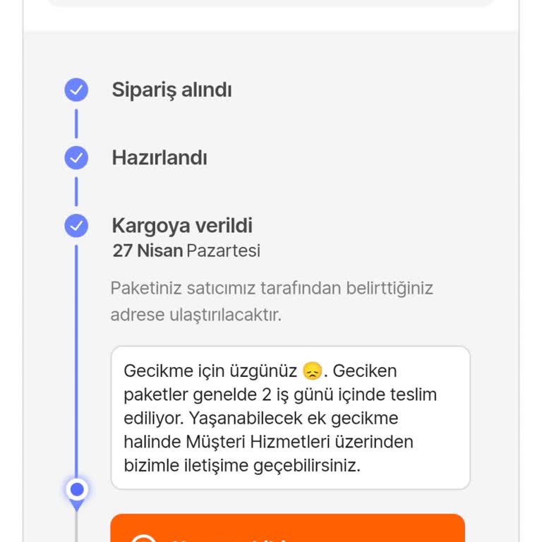 Teslim Edilmemiş Dyson Süpürge Ve Yanıltıcı Adres Açıklaması