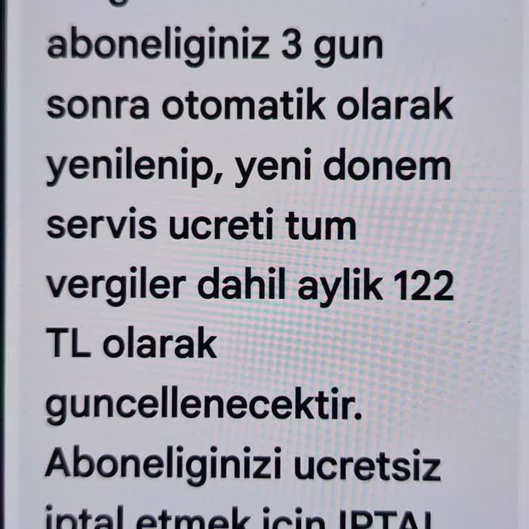 Türk Telekom’da Onaysız Yıllık Servis Tanımlanması ve İptali