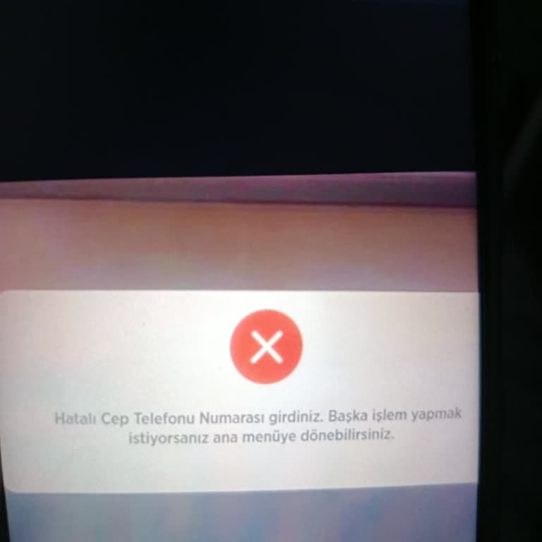 Telefon Numarası Hatası Nedeniyle ATM'den Geri Ödeme Alınamıyor