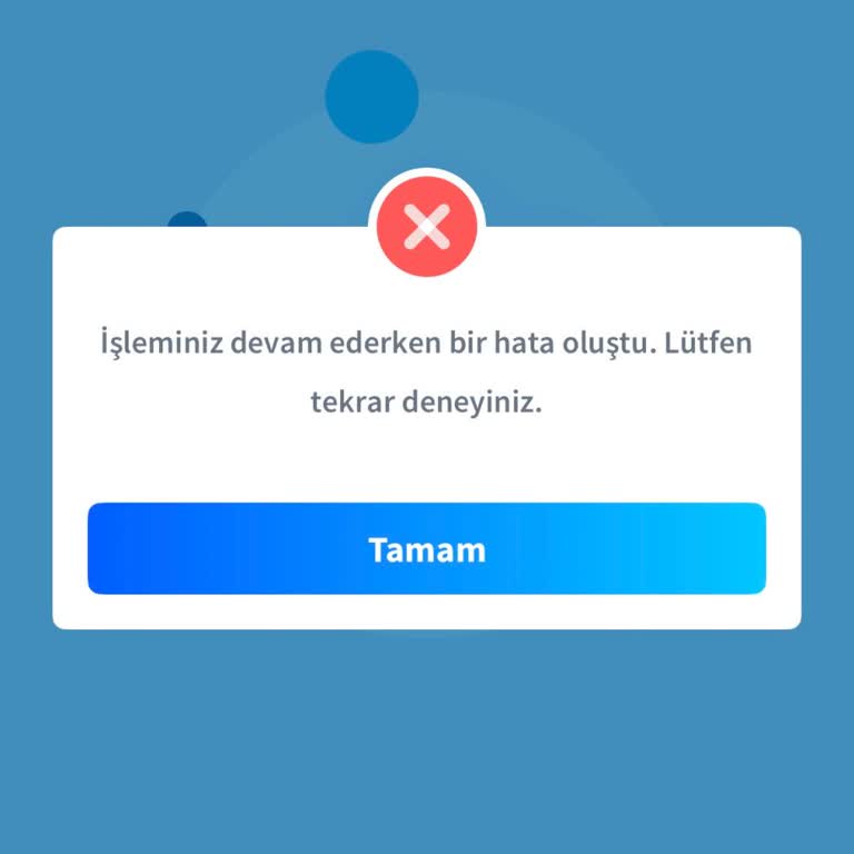 Halkbank Mobil Uygulamasında Müşteri Olma İşleminde Sürekli Hata