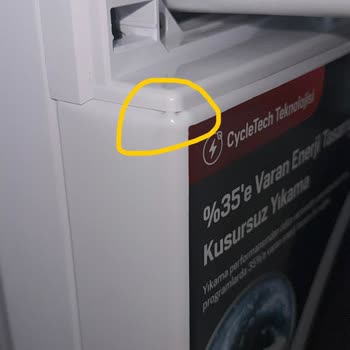 Arçelik Çamaşır Makinesinde Kozmetik Kusur: Değişim İsteği