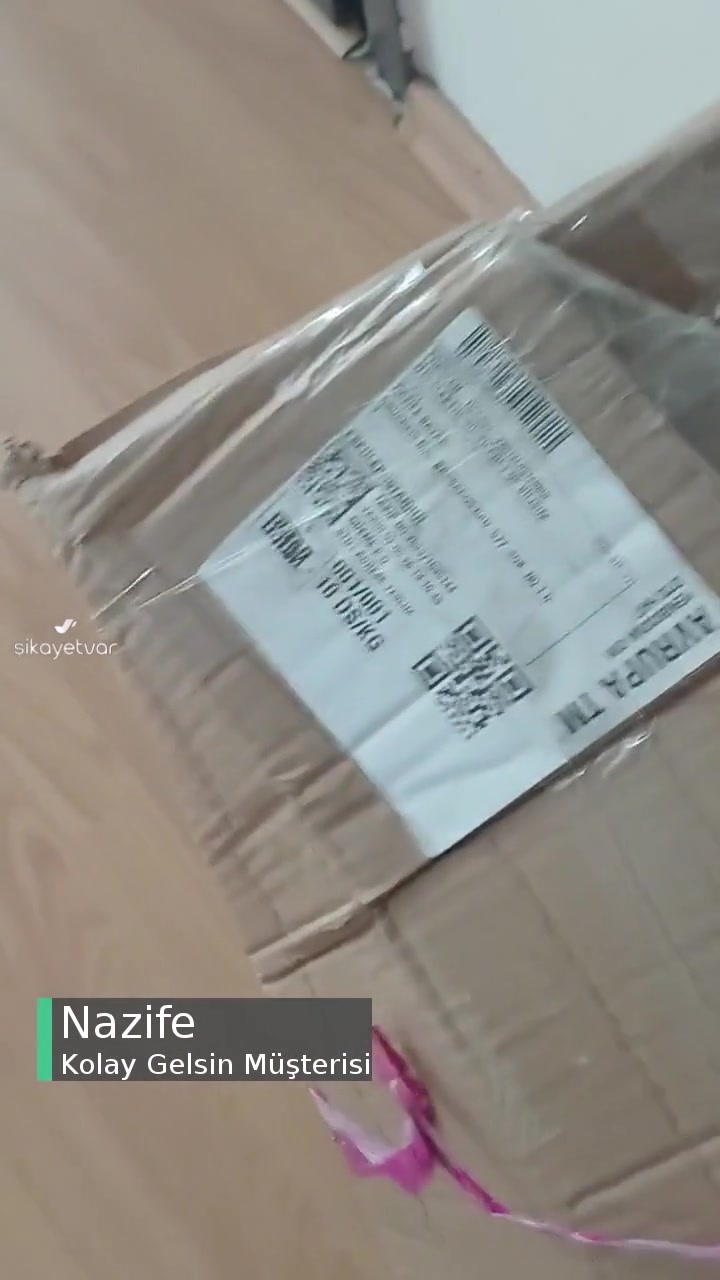 Kolay Gelsin Özensiz Kargo Ve Eksik Teslimat videonun kapak resmi