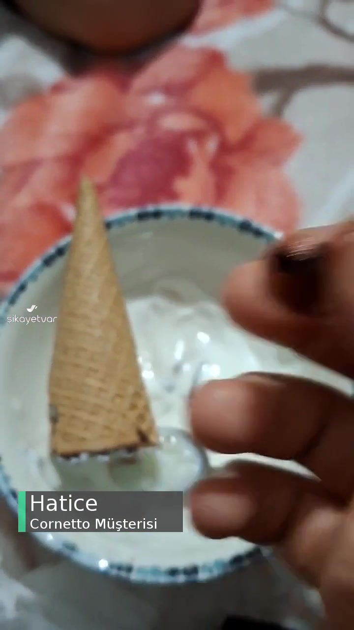Cornetto Dondurmadan Yabancı Madde Çıktı! videonun kapak resmi