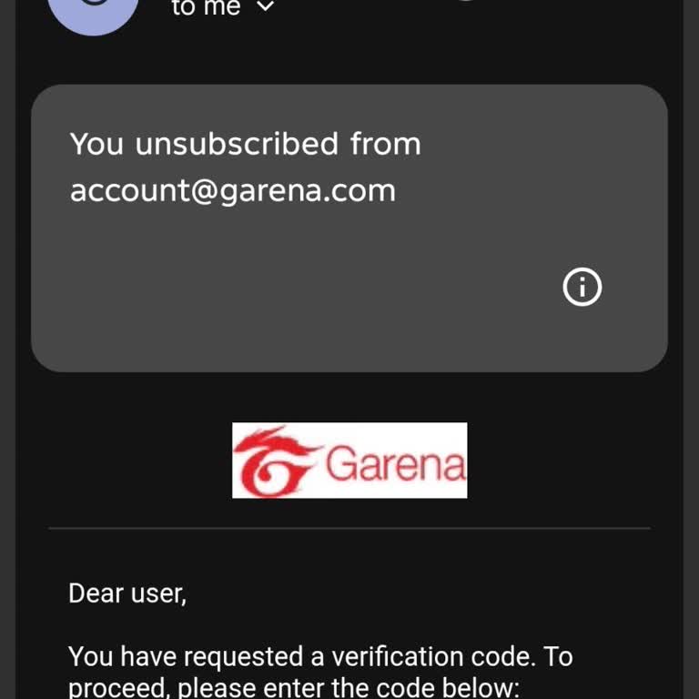 Garena Free Fire Stopped Sending Emails After I Unsubscribed by Mistake