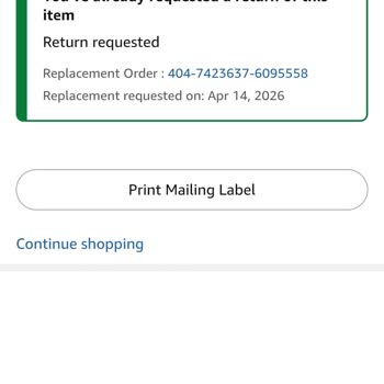 I Face Amazon Replacement Issue After Receiving Damaged Product