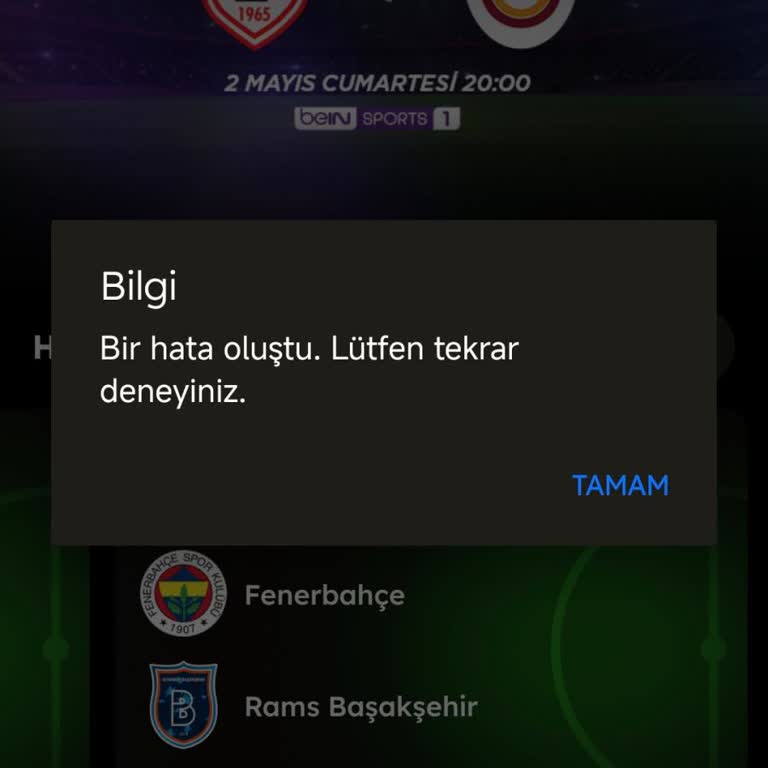 Yayına Erişemeyen Spor Paketi İçin Ücret İadesi Talebi