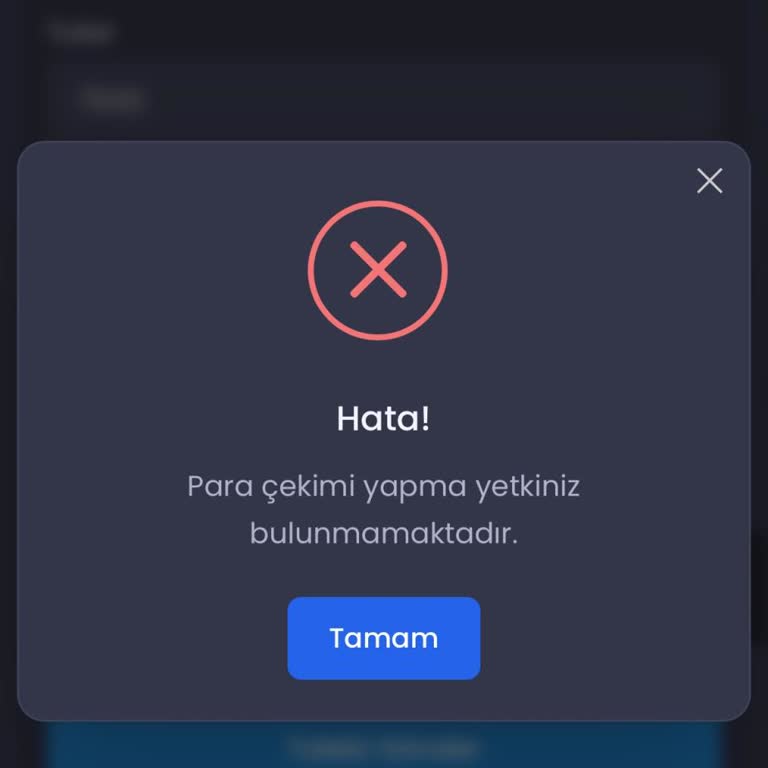 Haksız Sohbet Kısıtlaması Ve 9.500 TL Çekme Sorunu