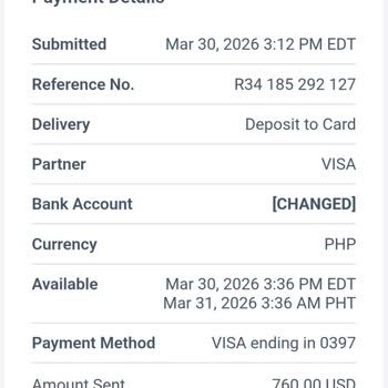 Remitly Refuses Refund After Sending Money to Wrong Debit Card