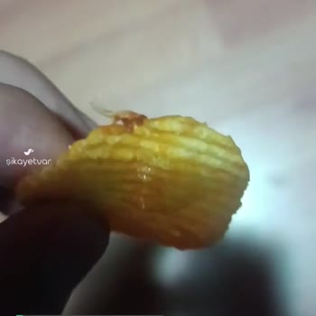 Ruffles Ketçaplı Cipsini İçindeki Kıl