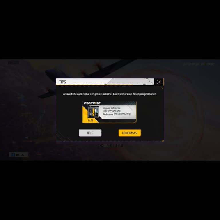 I Face Garena Free Fire Account Suspension for Three Years
