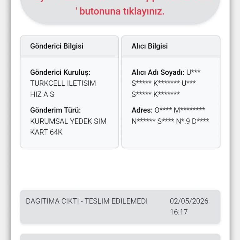 Kuryenet Teslimatı Gecikti, Hattım Kapandı Ve İşim Duruyor