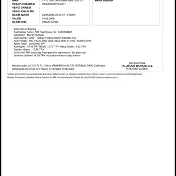 Epttavm Adını Kullanan Sahte Site Üzerinden 20 Bin TL Havalesi