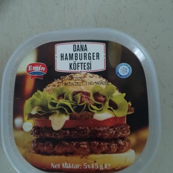 BİM Şubesinde Hamburger Köftesinde Çocuğuma Tehlike Oluşturan Sert Ambalaj Parçası Çıktı