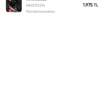 Ayakkabım Kargoya Verilmedi, 1.975 TL İadesi İstiyorum