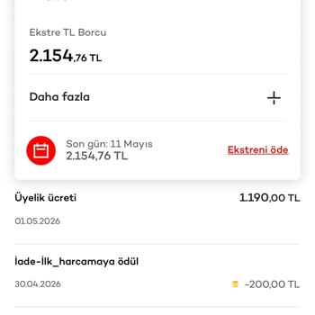 Axess Kredi Kartı Üyelik Ücreti İadesi Sağlanmadı