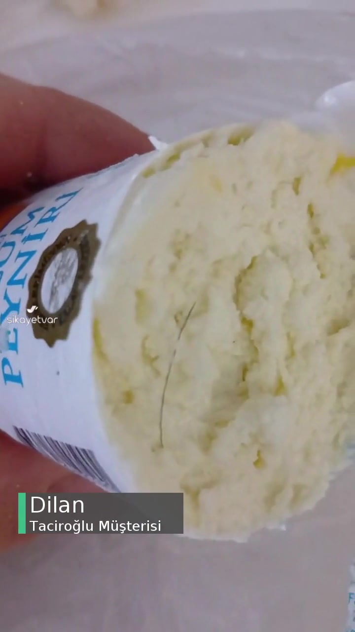 Taciroğlu Tulum Peyniri İçinden Kıl Çıktı! videonun kapak resmi