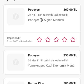 Sipariş Oluşmadı, Kartımdan Çekilen 360 TL’nin İadesi Gerekli