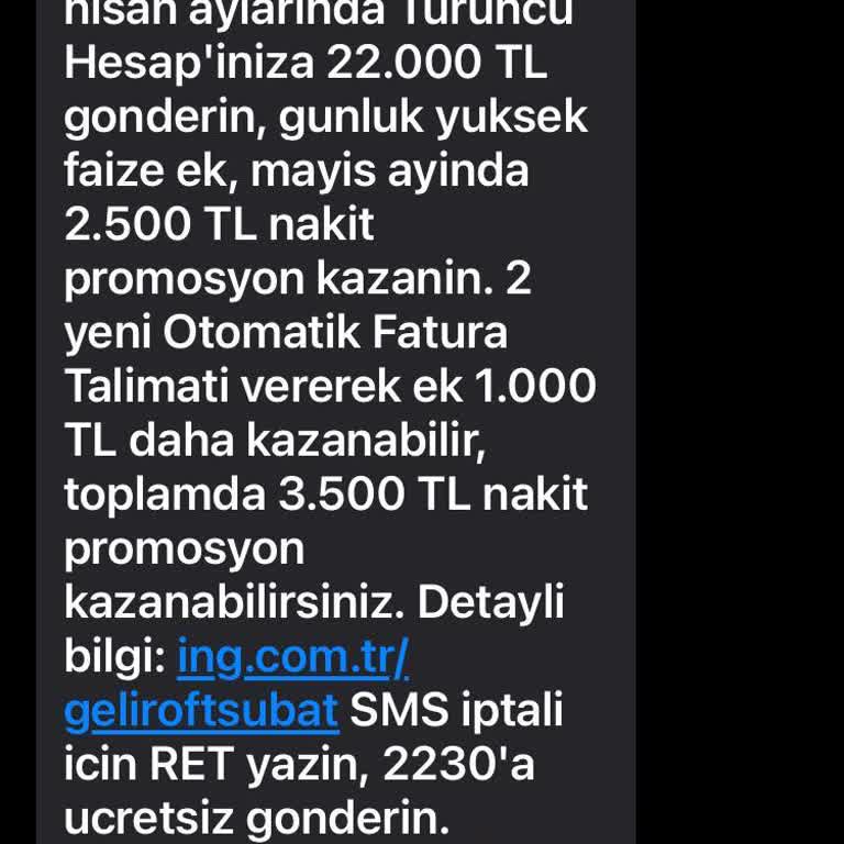 ING Bank Turuncu Hesap Nakit Ödülü Ödenmedi Ve Müşteri Hizmetine Ulaşılamıyor