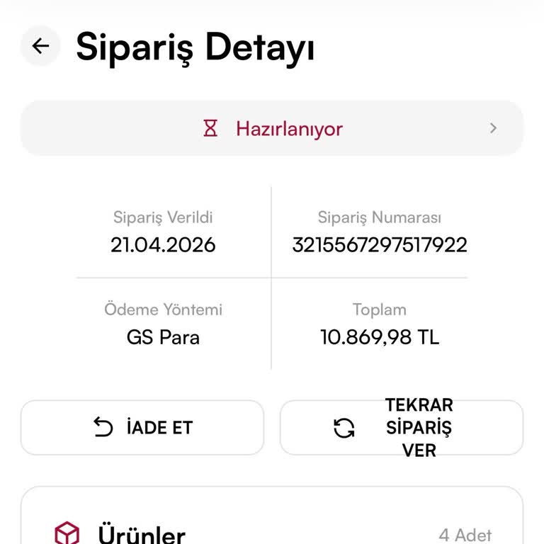 15 Gün Geçen Siparişin Kargoya Verilmemesi Ve İletişim Eksikliği