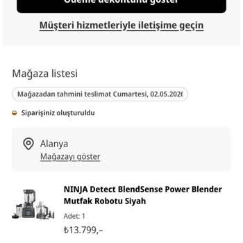 Media Markt'tan Teslimat Gecikmesi Ve Bilgi Eksikliği