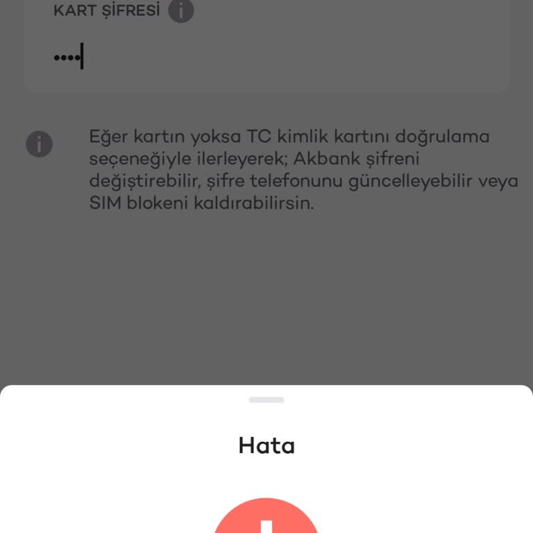 Akbank Mobil Giriş Engeli Ve Müşteri Bilgilendirme Eksikliği