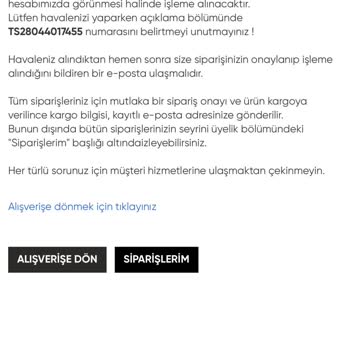 Nişan Elbiselerinin Geciken Teslimatı Ve Cevapsız Müşteri Hizmetleri