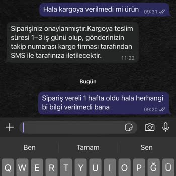 Nişan Elbiselerinin Geciken Teslimatı Ve Cevapsız Müşteri Hizmetleri