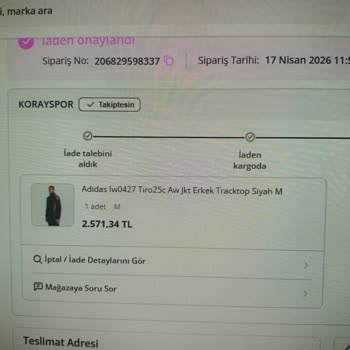 Koray Spor’un Yanıltıcı Stok Bildirimi Ve Yanlış Beden Gönderimi