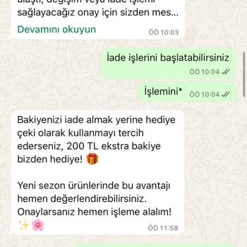Tuba Butik'te İade Sürecinin Uzaması Ve Geri Ödeme Sorunu