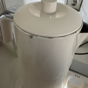 Schafer Teaform Plus Paslanmaz Çay Makinesinin 4 Ayda Kaplama Soyulması Ve Deformasyonu