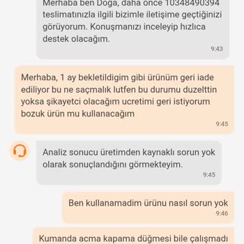 Kumanda Arızası Ve Uzayan Analiz Süreci İade Hakkımı Yitirtti