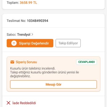 Kumanda Arızası Ve Uzayan Analiz Süreci İade Hakkımı Yitirtti